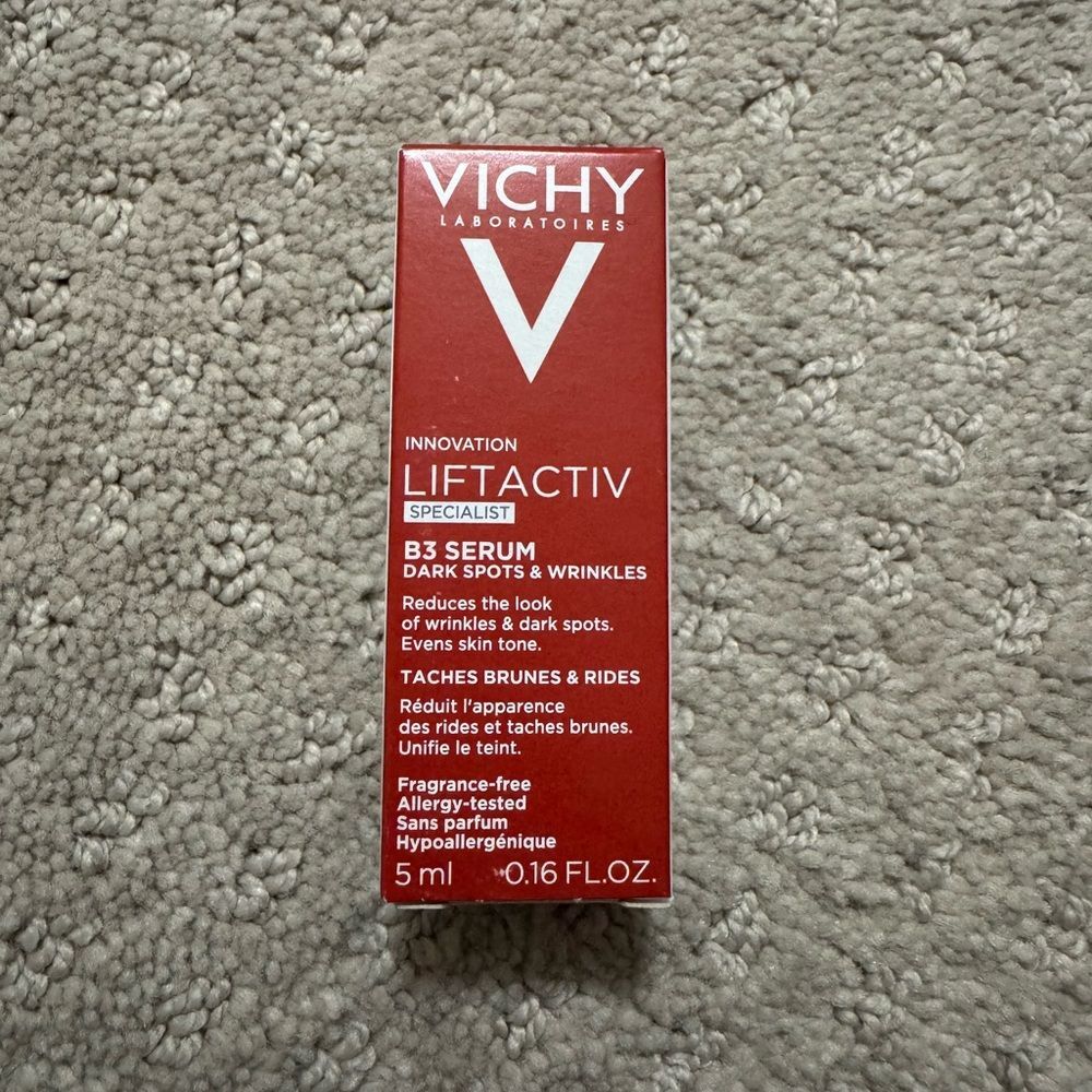 Vichy LiftActiv B3 Serum Dark Spots & Wrinkles | 5ml Travel Size | New
